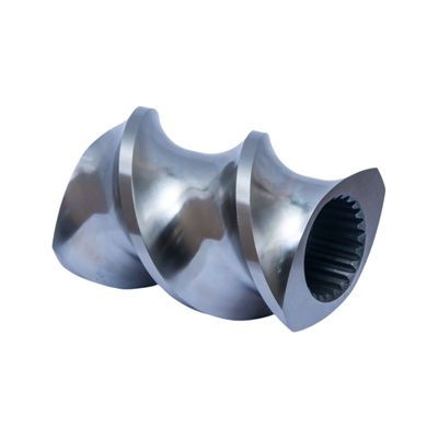 kaufen Polsterte Edelstahl-Twin-Schraubextruder Extruder-Doppel-Flugförder-Element-Schraube online manufacture