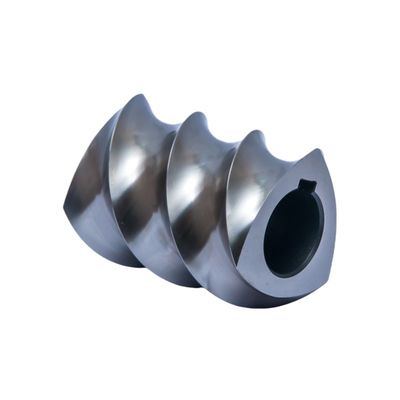 kaufen Zinkplattierte Zwillingschraubextruder Schraubelemente Tonhöhe 2 Zoll Hexkopf für chemische Produktion online manufacture