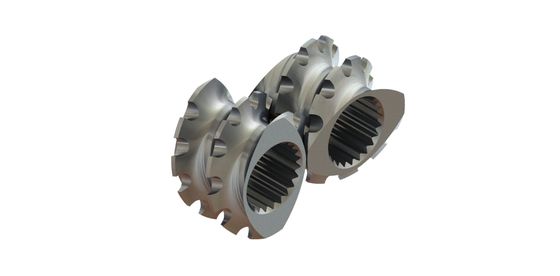 kaufen TME Mischzone Zwillings-Extruder-Schraubelement Extrudierte Teile 0,3 kg PE online manufacture