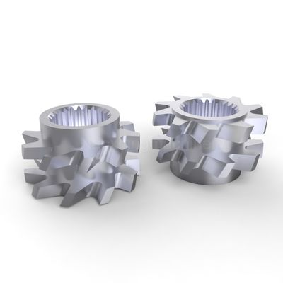 kaufen Zwei-Schrauben-Extruder präzise Zähne Mischelemente langlebig Vorwärts ±0,01mm Genauigkeit online manufacture