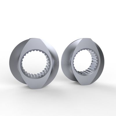 kaufen Zusammengestellte Zwillingschraubübergangselemente Extruder Schraub Sandblasen Polieren für Kunststoffe online manufacture