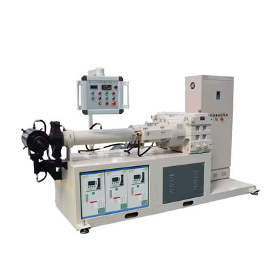kaufen Mini-Twin-Schraub-Pelletizing-Linie für die Produktion von PVC- und WPC-Rohren in kleinen Laborskala online manufacture