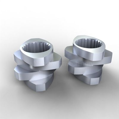 0.02Mm Toleranzen für das Kneten Blcok 316L W6Mo5Cr4V2 Extruder-Schraubenteile