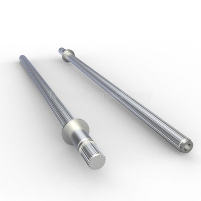 DH2F Involute Wirbelsäule-Welle Zwillingschraub-Extrusionsmaschine Komponenten Splinenschächte