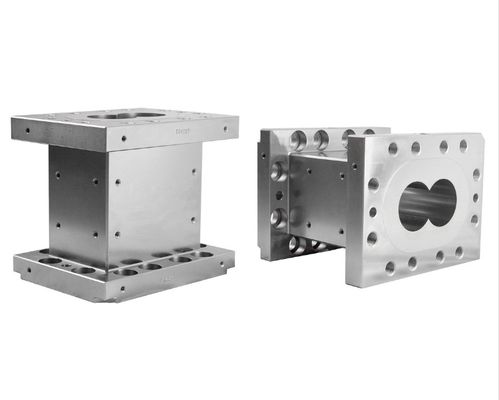 380 Schraubzufuhr-Fass Extruder Schraub-Element Verschleißbeständigkeit für die petrochemische Industrie